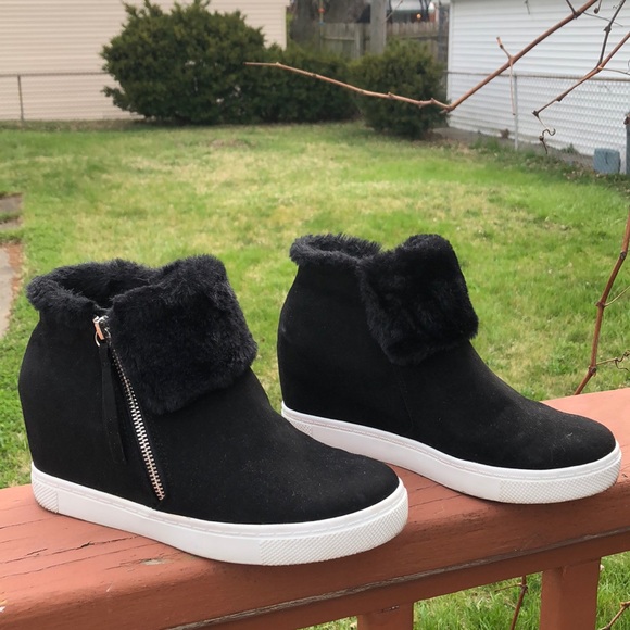 Brash Shoes - 🍁SALE🍁 BRASH WEDGES SIDE ZIP